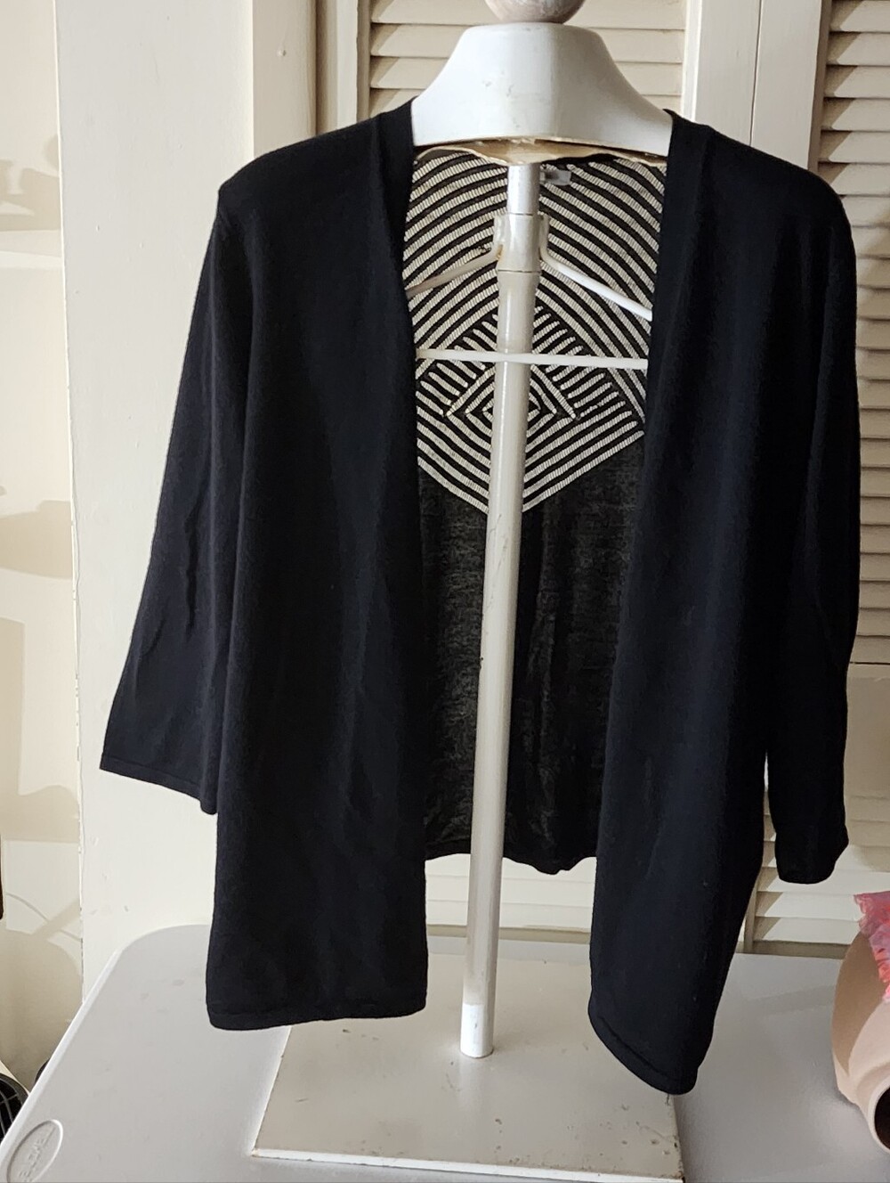 Maurices Black Open-Front Women's Cardigan
